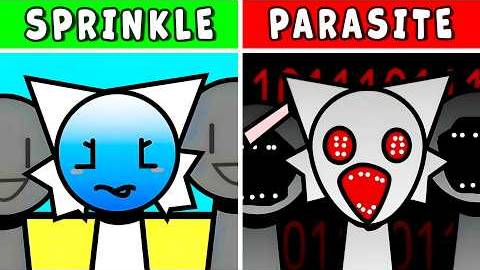 Incredibox Sprunki: версия Sprinkle but Parasite