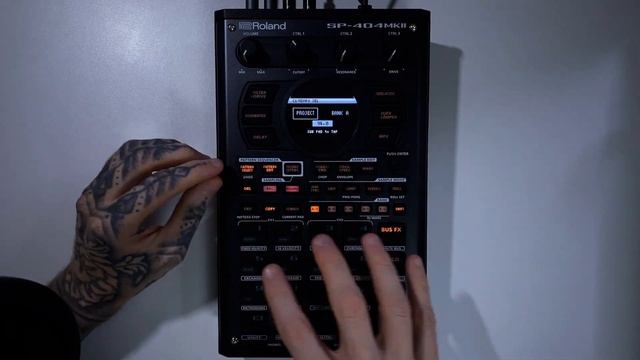 Roland SP-404 MKII Tutorial Series 12 - Tempo Modes