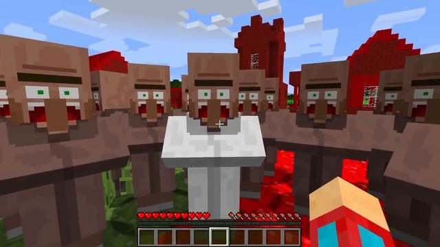 НАШУ ДЕРЕВНЮ ЗАБАНИЛИ НАВСЕГДА В МАЙНКРАФТ | Компот Minecraft