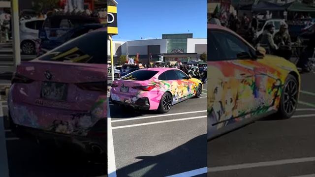 ガールズ&パンツァー _ BMW【痛車】 #automobile #itasha #痛車