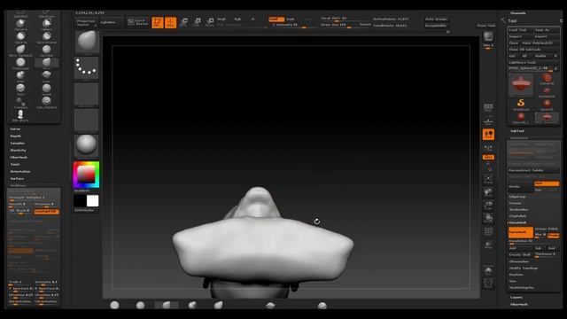 Иллюстрация в Zbrush #1 (720p)