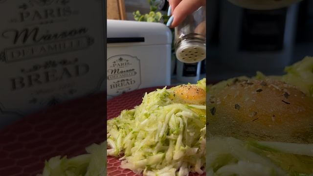 Кабачково-картофельные оладьи/драники #рецепт #рецепты