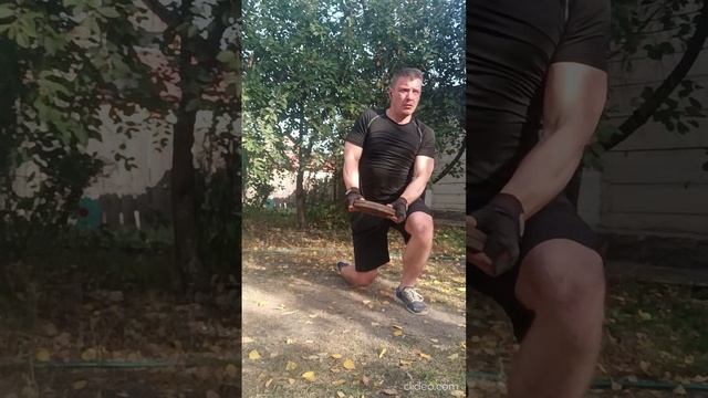 Упражнение с блином "Дровосек" #shorts #workout #fitness #gym #boxing #training #motivation #пресс