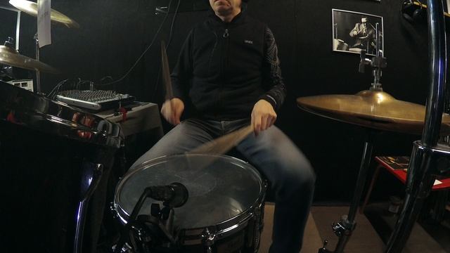 Drum solo #9 (t 80) + хэт и бочка/Charley Wilcoxon - 150 Rudimental Solos