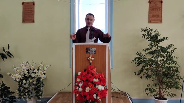 Подарки младенцу Христу (Матфея 2:1-11).
Виталий Смирнов.