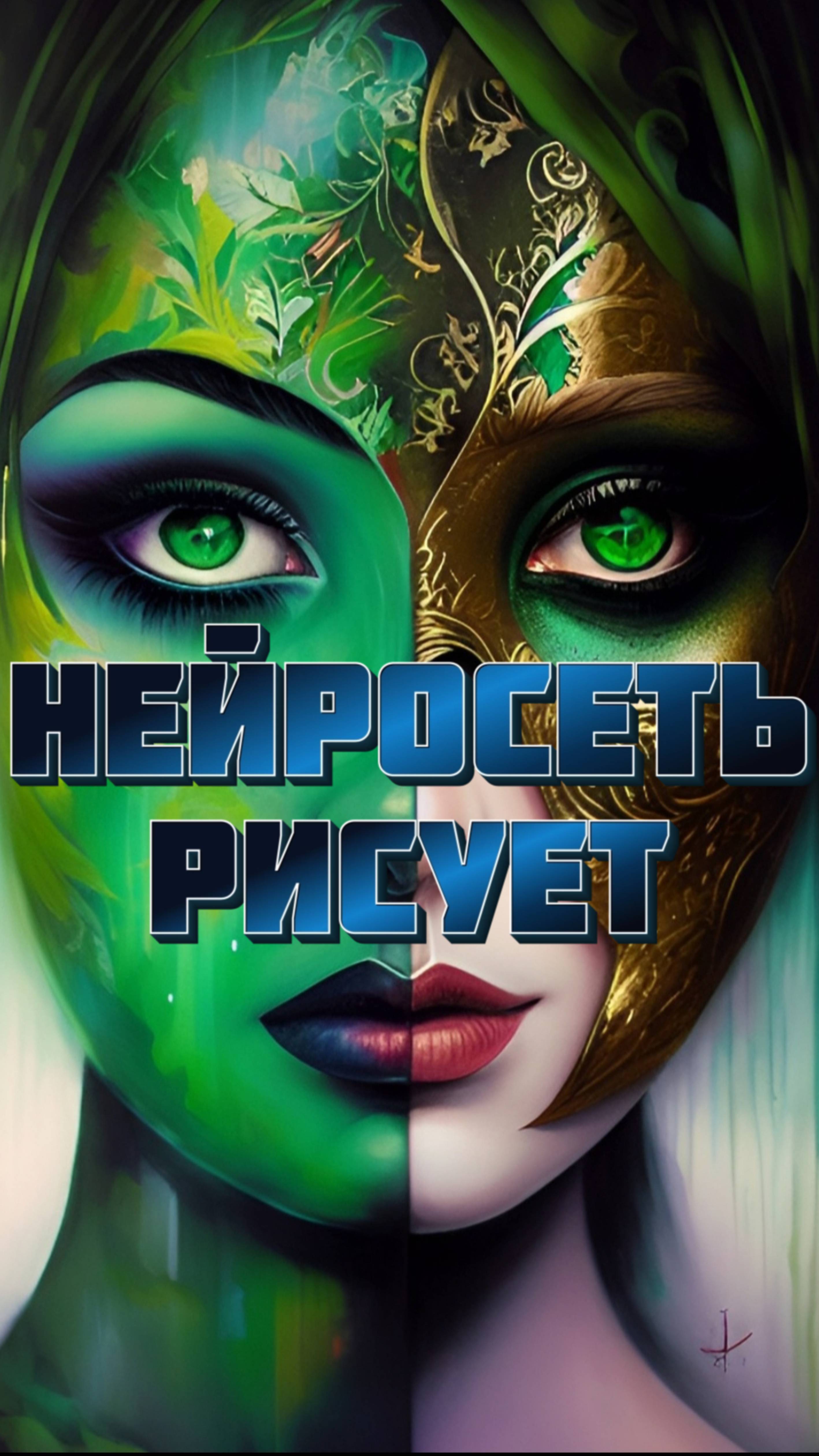 Нейросеть рисует