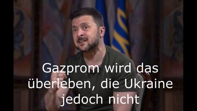 Gazprom wird das überleben, die Ukraine jedoch nicht