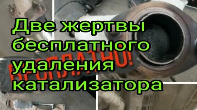 Две жертвы бесплатного удаления катализатора.mp4