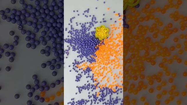 Залипательные Бусины Из Радужного Мира🌈 #залипательно #бусины #релакс
