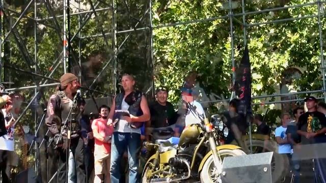 Байк шоу Кузница Победы Севастополь мотоцикл Сталинец