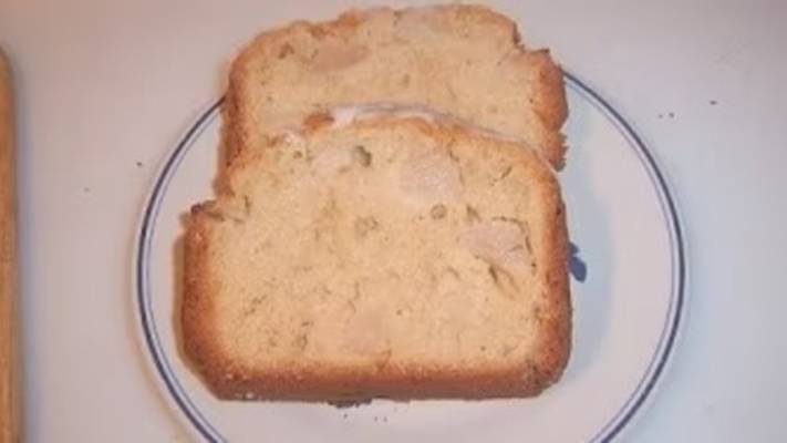 Кекс с яблоками