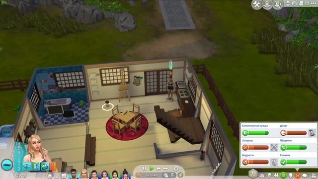 Klassta-Sims 4: Челлендж 100 детей 11 серия "Очень интересное предложение"