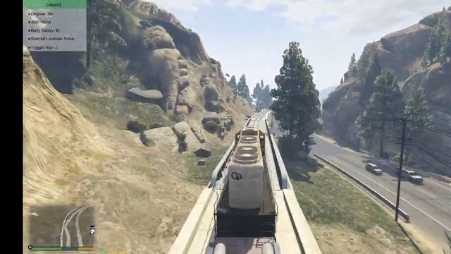 Grand Theft Auto V Будни машиниста поезда 2 часть