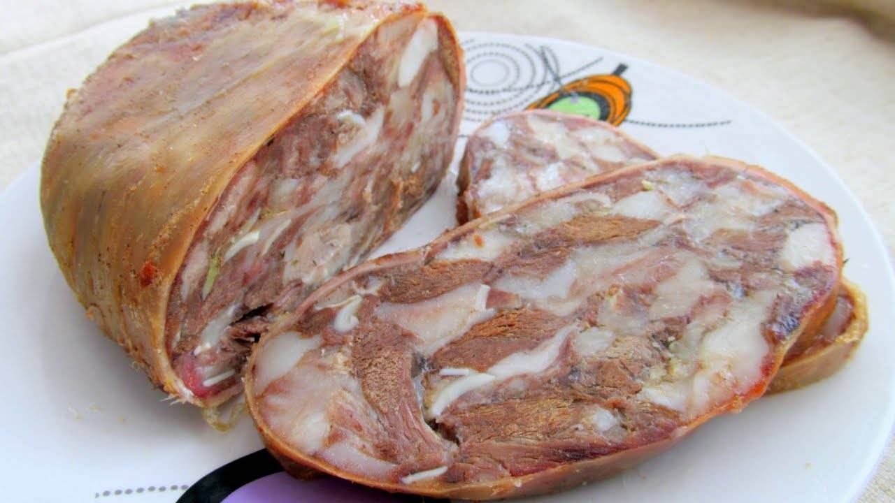 Рецепт сальтисона домашнего или рецепт зельца