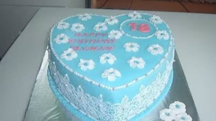 Торт на 18 лет
