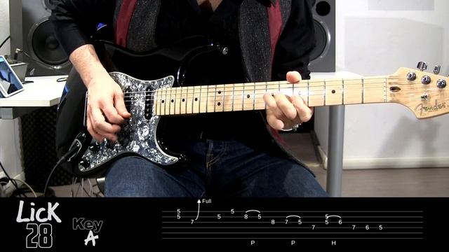 Andy's Lab - Daily Blues Licks #28 - Guitar Lesson