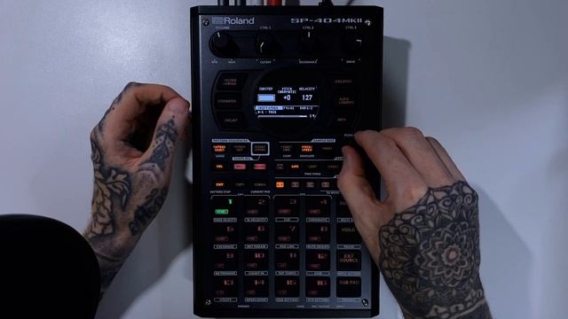 Roland SP-404 MKII Tutorial Series 34 - TR-REC Pattern Sequencer