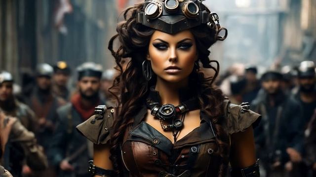 AI Fantasy Steampunk Girls