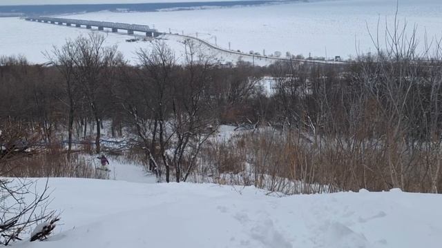 🏂 Первые ульяновские фрирайдеры #ульяновск