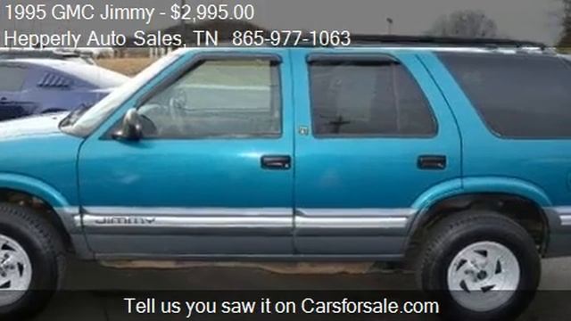 1995 GMC Jimmy SLT 4-Door 4WD - for sale in Maryville, TN 37