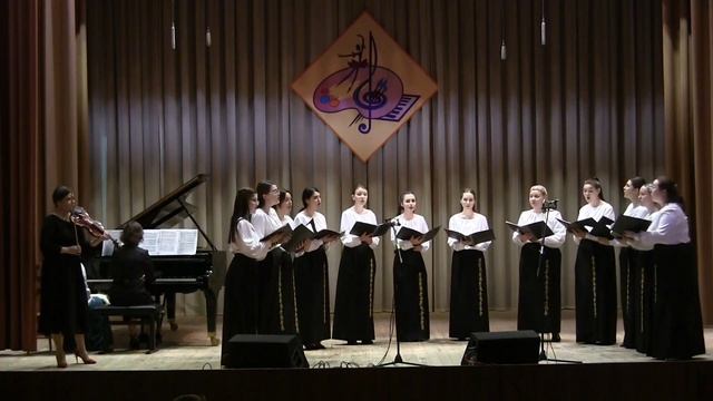 Нино Рота. Аве Мария. Исп: Азалия Галиахметова, Вок. ансамбль МГКИ, Анна Никулина, Анна Харитонова
