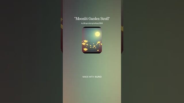 Lo-fi. Moonlit Garden Stroll