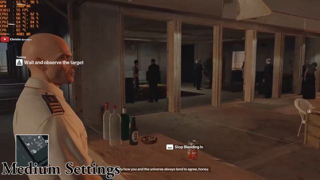 Hitman 2016 [PC] Test FPS Low/Medium/High/Ultra with GTX 1050 Ti & Intel Pentium G4560