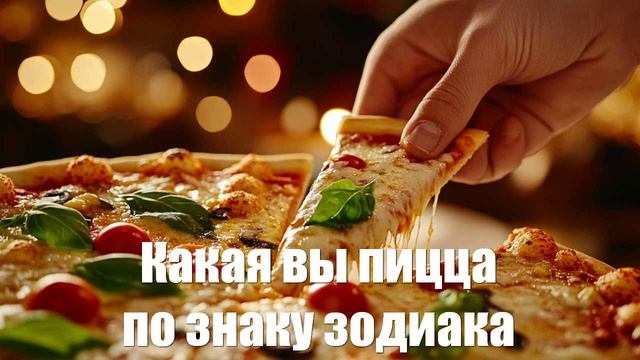 Гороскоп. Какая вы пицца по знаку зодиака
