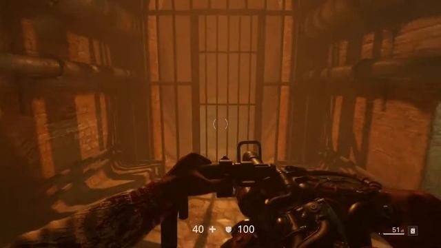 Wolfenstein Ll: Gunslinger Joe - On The Run: Get Out Of The Sewers: Nazi Drones Combat Gameplay