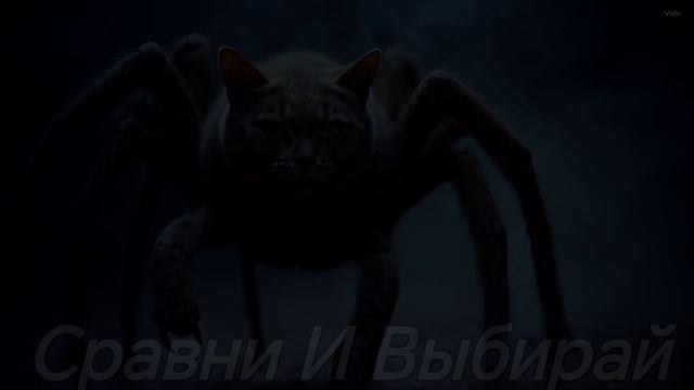 Гибрид паука и кота: Уникальный кот с паучьими лапами! 🕷️🐱 2025