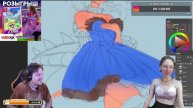 ART - стрим с художницей! Рисуем новогоднюю Боузетту для НинтенДА 2.0