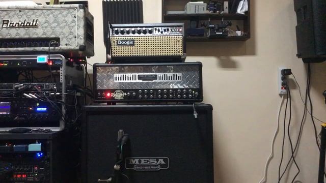 Mesa Boogie Mark IIC vs Dual Rectifier comparison showing