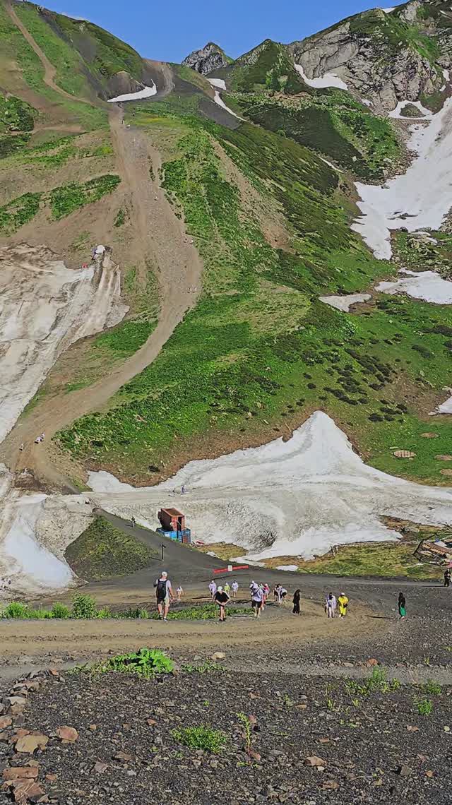В горах Краснодарского края, Красная Поляна
