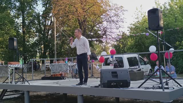 ЕГОР ТРОФИМОВ - "Утренний кофе" (Live, ЛНР, с. Фащевка, 25.08.2024 г.)