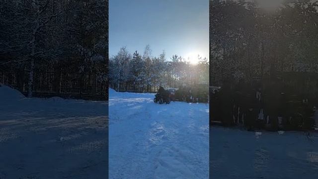 с папой хоть куда.))