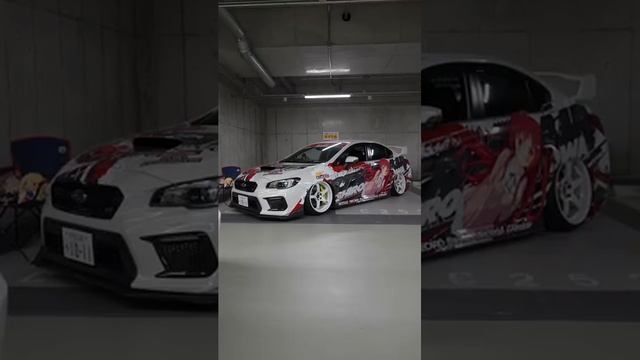 橘 落葉（アストラエアの白き永遠) _ スバル WRX【痛車】 #automobile #itasha #アス永遠 #痛車