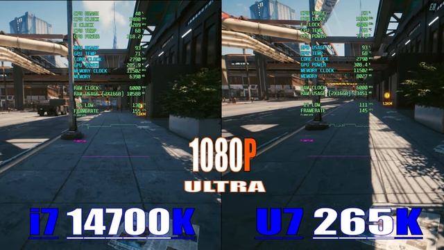 INTEL i7 14700K (Z790) vs ULTRA 7 265K (Z890) || PC GAMES BENCHMARK TEST ||