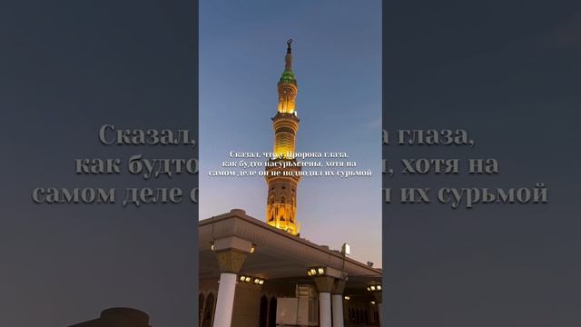 Глаза Пророка Мухьаммада ﷺ
