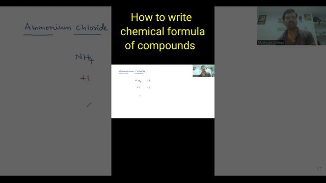 ⚡⚡How to write chemical formula of compounds ⚡⚡||telugu| #chemistryintelugu