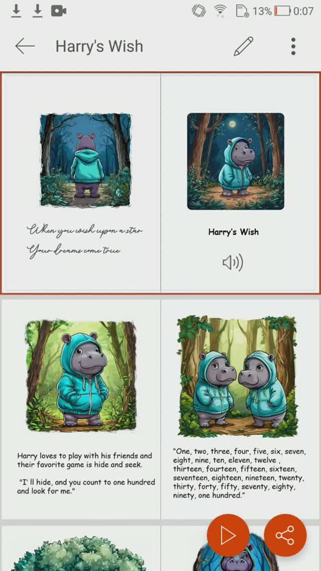 Harry the Hippo Magic Hoodie