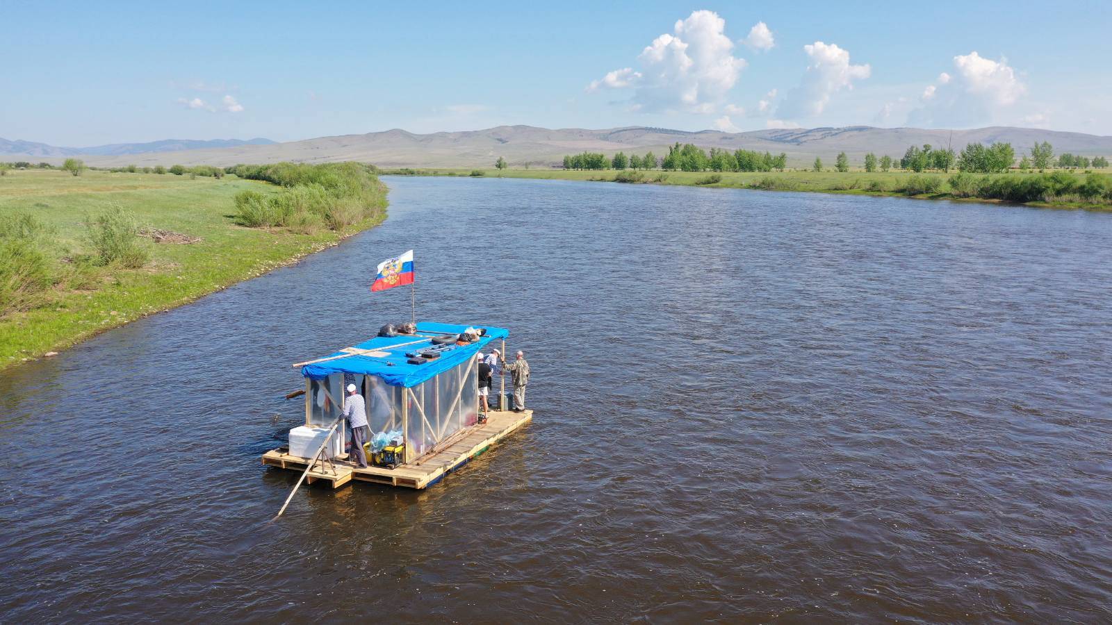 «Рекаходы 2024» Сплав на плоту по реке «Хилок»   30 мин = 5 дней