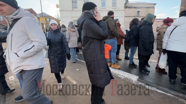 В Коломне образовалась очередь за калачами