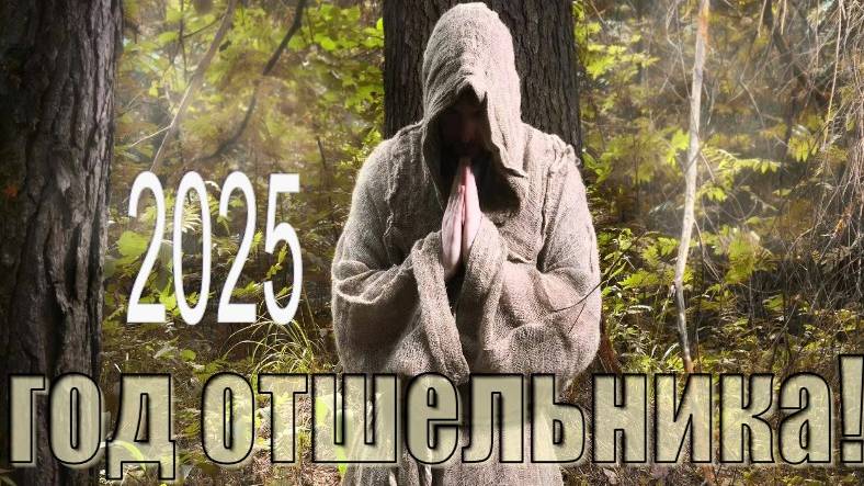 Прогноз на 2025 год, год отшельника.