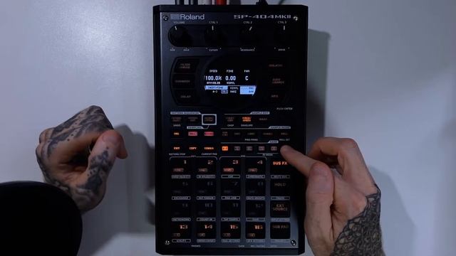 Roland SP-404 MKII Tutorial Series 17 - The Pitch/Speed Menu