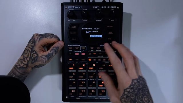 Roland SP-404 MKII Tutorial Series 48 - Exporting to Your SD Card