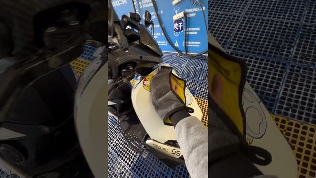 Мойка электроскутера под высоким давлением  #ninebot #m95c