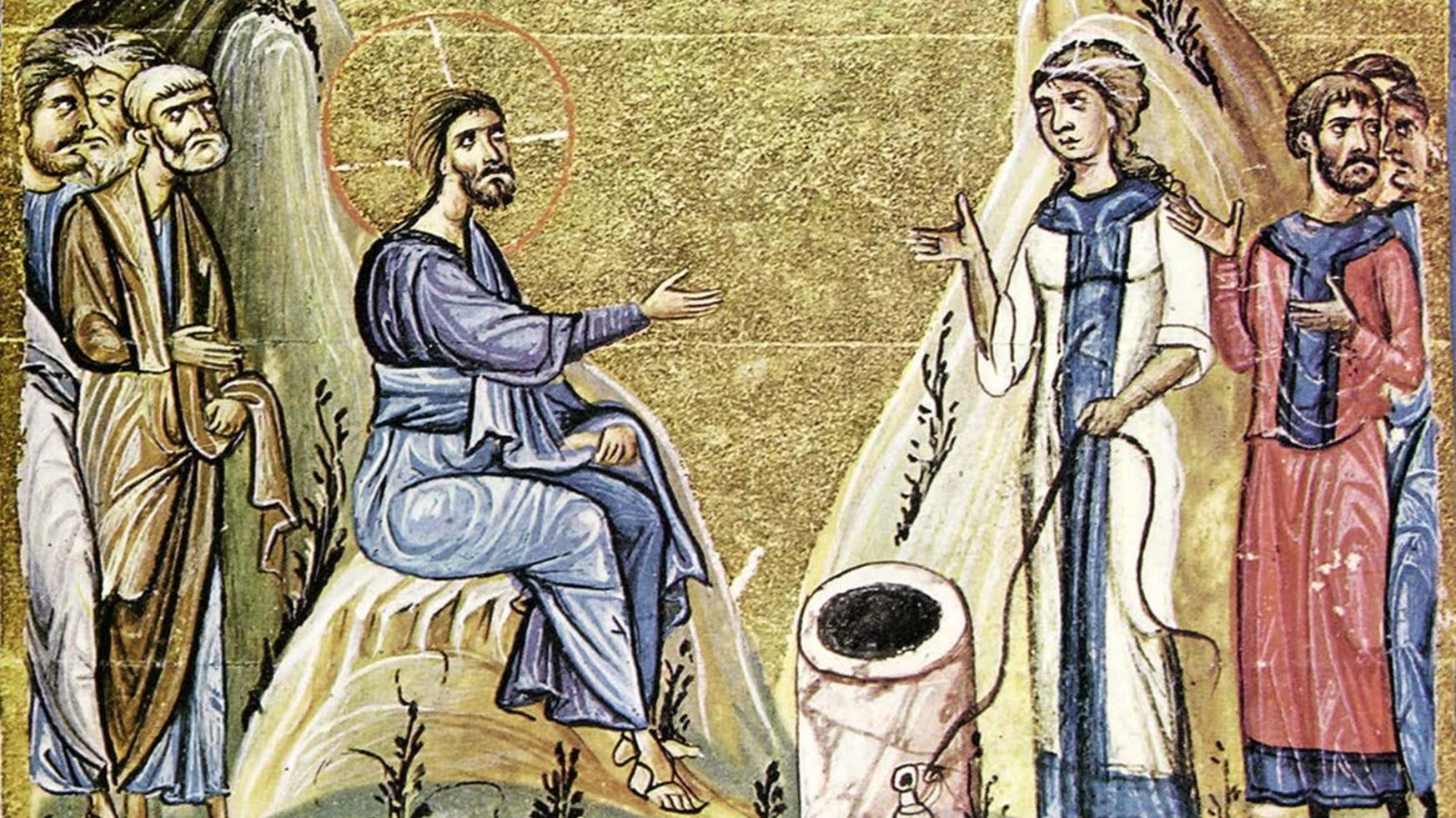 6. Христос и самарянка (Ин.3:22-36, 4:1-42). Вода жизни