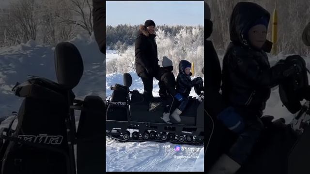 Туры на снегоходах по зимнему лесу