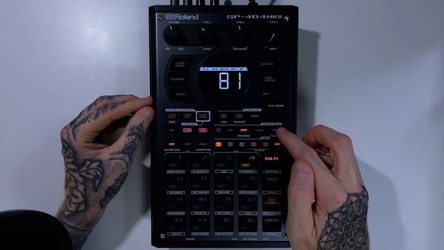 Roland SP-404 MKII Tutorial Series 26 - The Roll Function