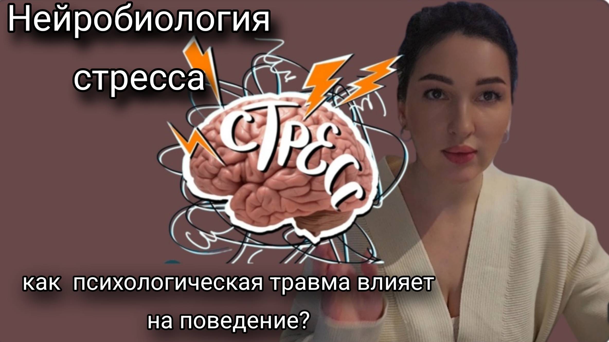 Нейробиология стресса. ПТСР, КПТСР. Почему важно избавляться от психологических травм?